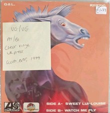 Ironhorse Sweet Lui-Louise/ Watch Me Fly Clear Vinyl Record 7" VG/VG K11271 1979