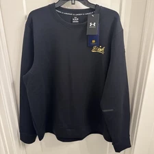 Mens Under Armour Black Notre Dame Fighting Irish Metallic Unstoppable Fleece XL