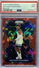 2020-21 Panini Prizm Anthony Edwards RC Red Ice Prizm #258 Timberwolves PSA 9