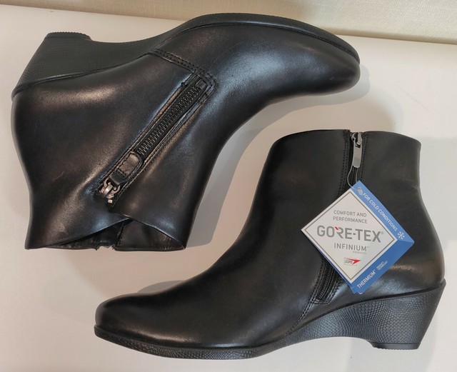 ecco sculptured 45 ankle boot