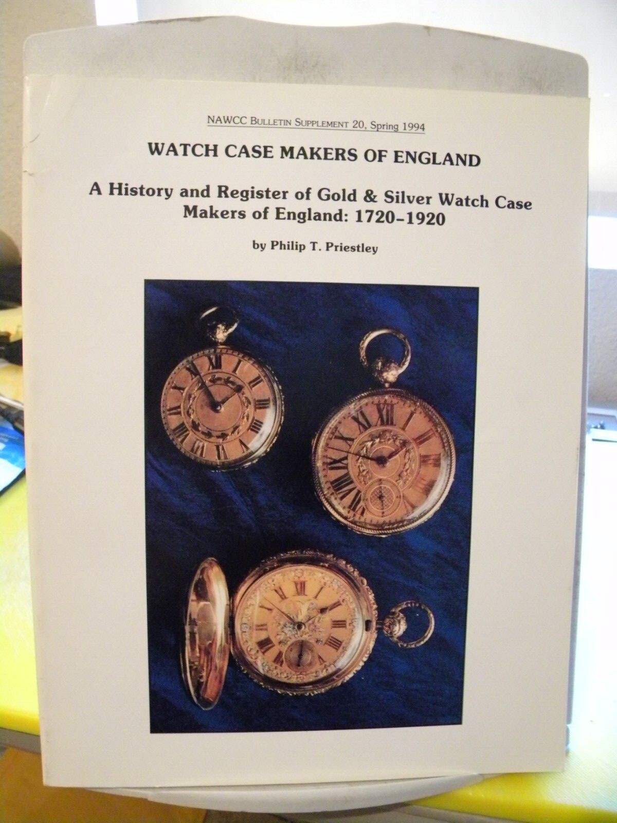 NAWCC Bulletin Spring 1994 Watch Case Makers of England eBay