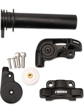 NIBBI 7/8'' Black Quick Action Throttle Twist Grip For Motorcycle Pit Dirt Bike