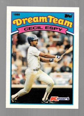 1989 K Mart Cecil Espy Rangers #6 NRMT