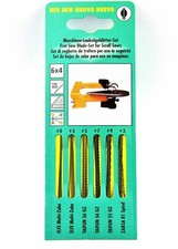 Scroll saw blade set for wood and plastic, for sawing machines, 24 pcs, Germany