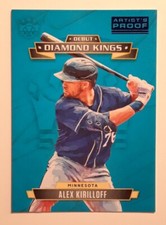 2021 Panini Diamond Kings Alex Kirilloff #DDK-MT Artist's Proof MLB Baseball RC