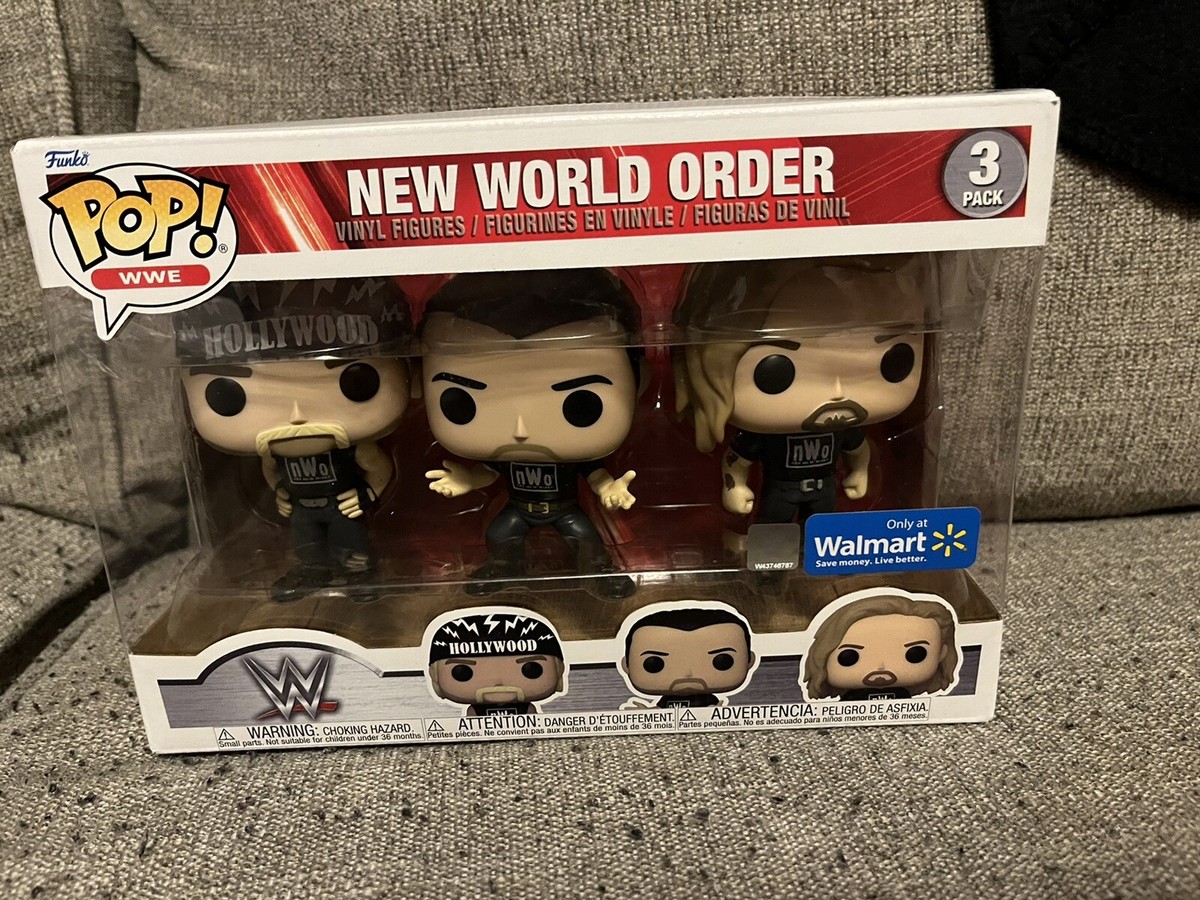 Funko Pop! WWE 3 Pack - New World Order Hulk Hogan Kevin Nash 