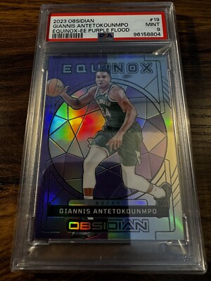 2023-24 Panini Obsidian - Equinox Giannis Antetokounmpo #19 2023-24 Panini Obsidian - Equinox Giannis Antetokounmpo #19