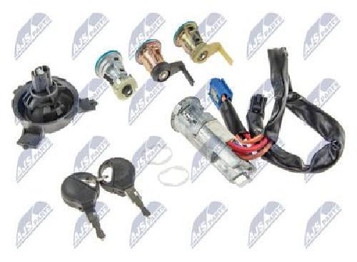 NTY Lock Cylinder Set EZC-PE-015 For Peugeot Reinforced 100% Fit