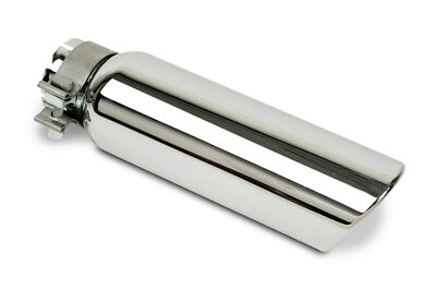 Go Rhino GRT225310 Chrome SS Exhaust Tip Inlet: 2.25'' Length: 10'' Outlet: 3''