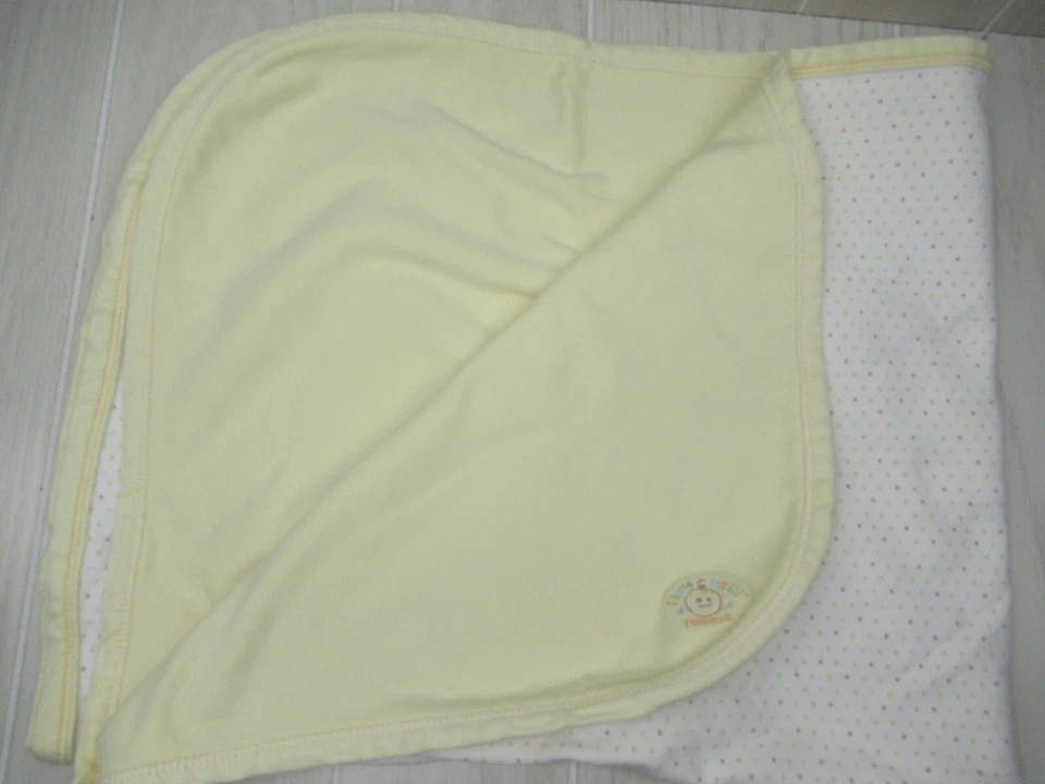 Gerber Amarillo Naranja Lunares Bebé Recepción Manta Algodón Love Lil Peanut Foto 3 de 4