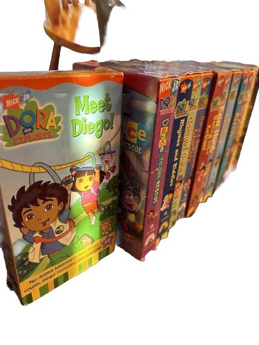 Dora The Explorer Nick Jr Vhs Lot 17 Tapes | eBay