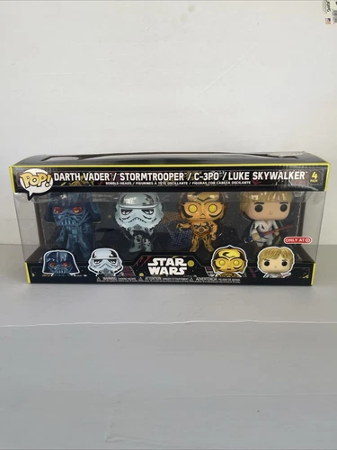 Funko Pop! Vinyl: Star Wars - Darth Vader / Stormtrooper / C-3PO / Luke...
