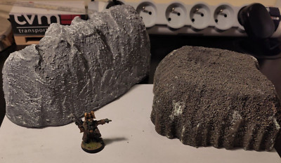 Painted step hills (2) - Warhammer 40k/Kill team/other