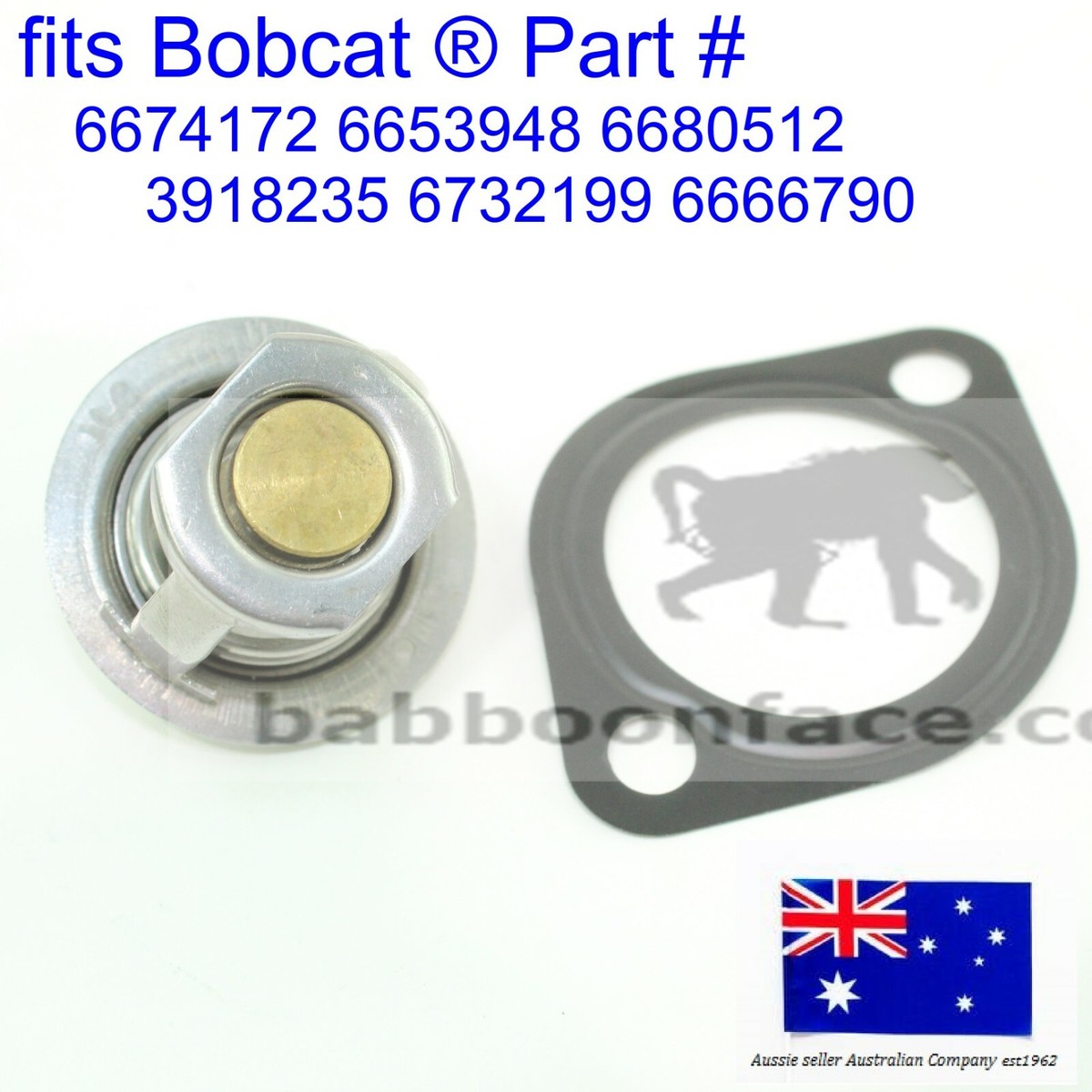 fits Bobcat Kubota Thermostat 6674172 6653948 3918235 MT52