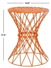 Safavieh Charlotte Iron Wire Stool, Reduced Price 2172713110 FOX4501C