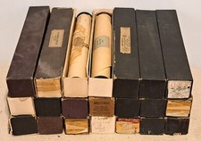 Lot Of 21 Vintage Piano Rolls - Various Untested - from an Estate