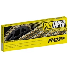 ProTaper 428 MX Gold Chain 134 Links CRF KLX KX CR 80 85 100 125 140 NEW