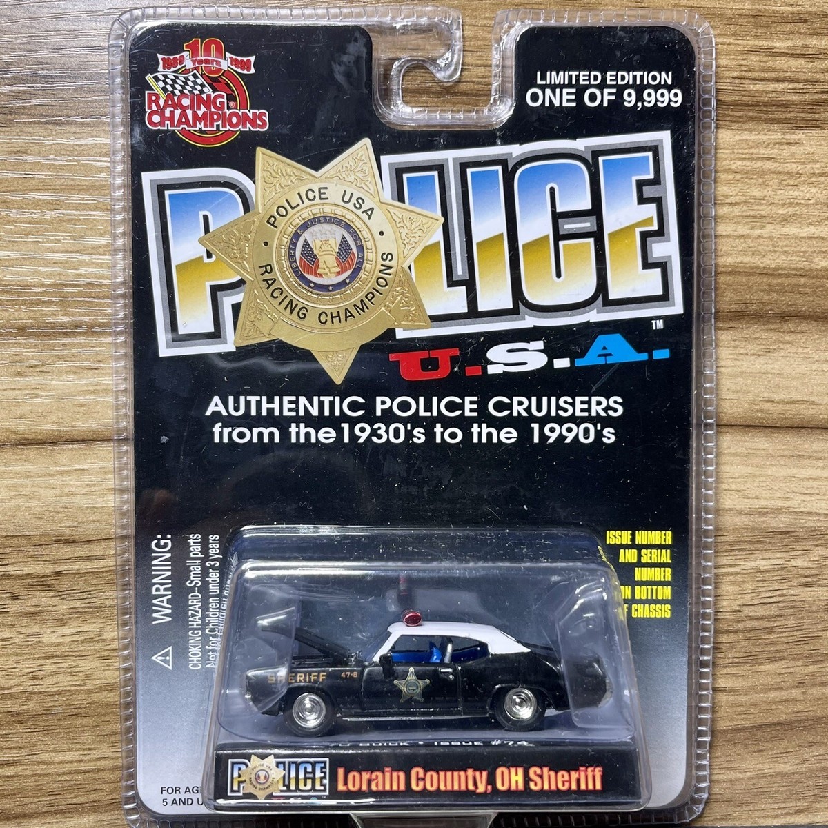 Racing Champions Police USA Lorain County OH Sheriff 70 Buick