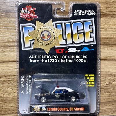 Racing Champions Police USA Lorain County OH Sheriff 70 Buick