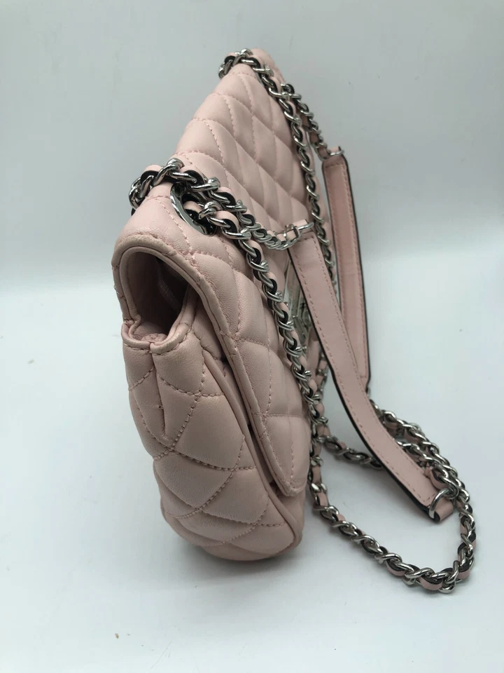 Bolso de hombro o bandolera Michael Michael Kors grande cadena Sloan acolchado rosa Foto 3 de 4