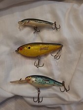 Lures,Mark Sosun Excaliber Spitn Image With a 3" & 4" small unknown lures,lot 3