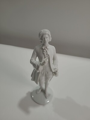 Augarten Wien Porzellan Figur Der Rosenkavalier unbeschädigt Vintage
