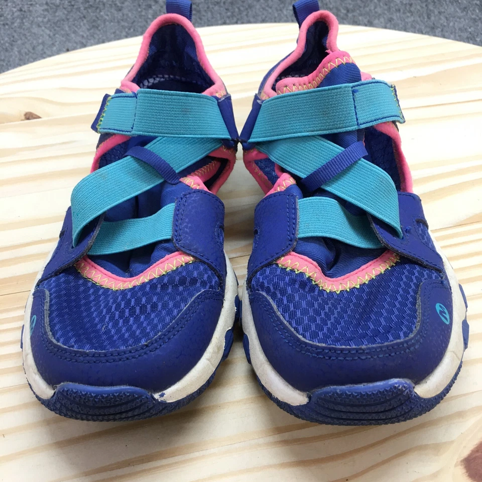 Zapatos Merrell Jóvenes 5 M Niñas Hydro Free Roam Monarch Deportivos Sin Cordones Azul Rosa Foto 4 de 4