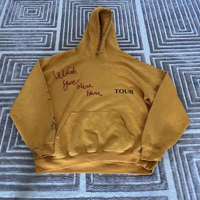 Travis Scott Astroworld Wish You Were Here Tour Yellow Hoodie