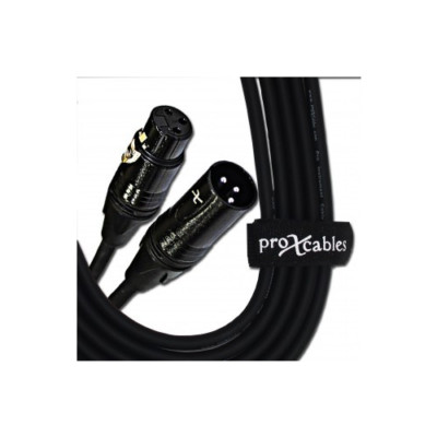 2 Pack-Pro X 50 Ft. Balanced XLR3-F to XLR3-M High Performance Audio Cable