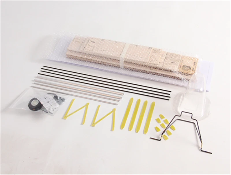 DIY Havilland DH 82 Tiger Moth Wood Plane Airplane Kit Wingspan 102cm Model Toy - Image 4 of 4