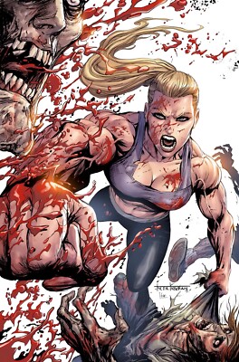    KILL MORE #1 TYLER KIRKHAM 616 Lady Facesmasher Virgin Variant LTD 750 IDW