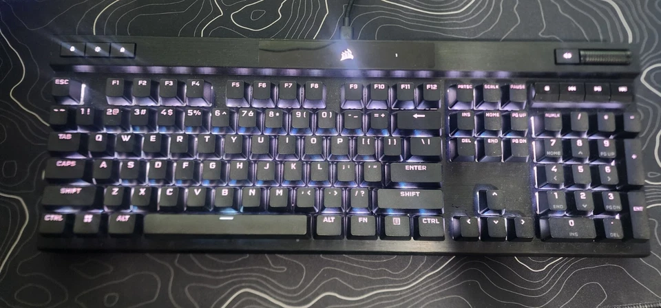 Corsair K70 RGB PRO Wired Mechanical Brown Speed Switches 8,000Hz Hyper-Polling - Image 2 of 3