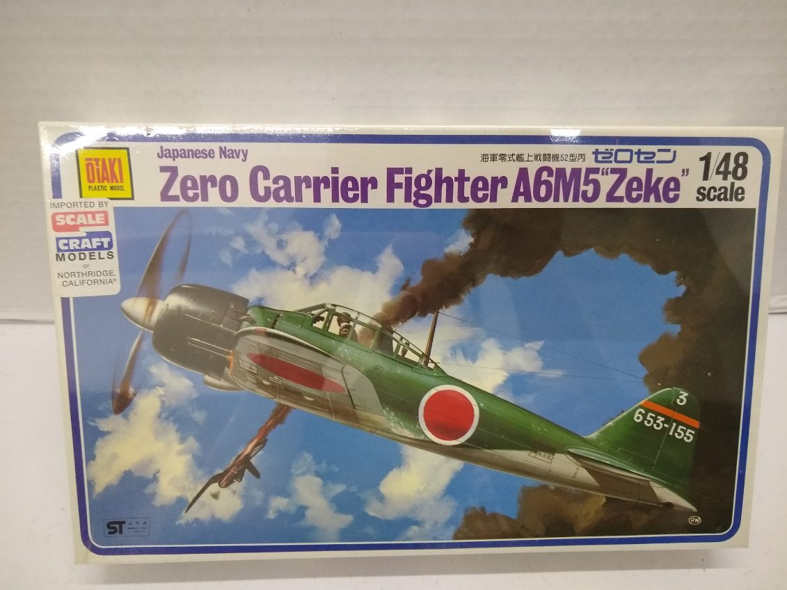 Otaki #OT2-4 Japanese Navy Zero Carrier Fighter A6M5 Zeke 1/