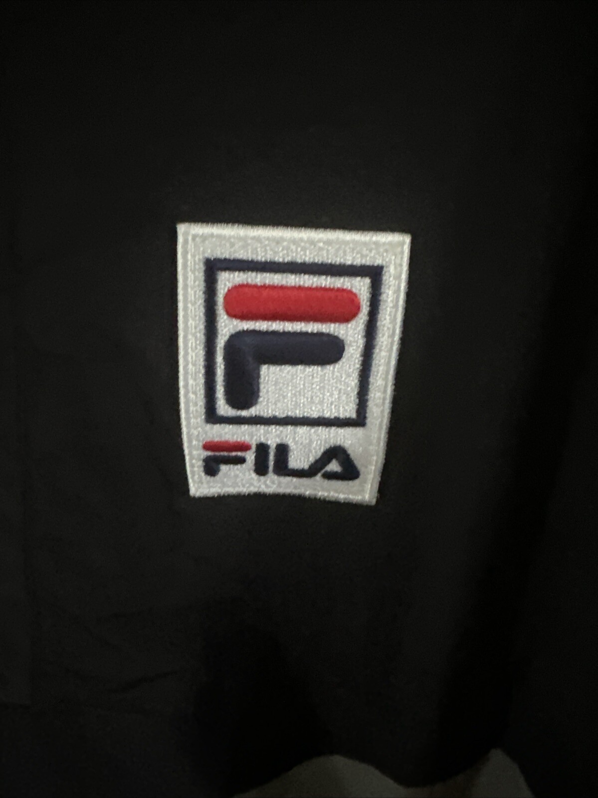 Frangivento vintage Fila Mindblower taglia medio riflettente 3 m