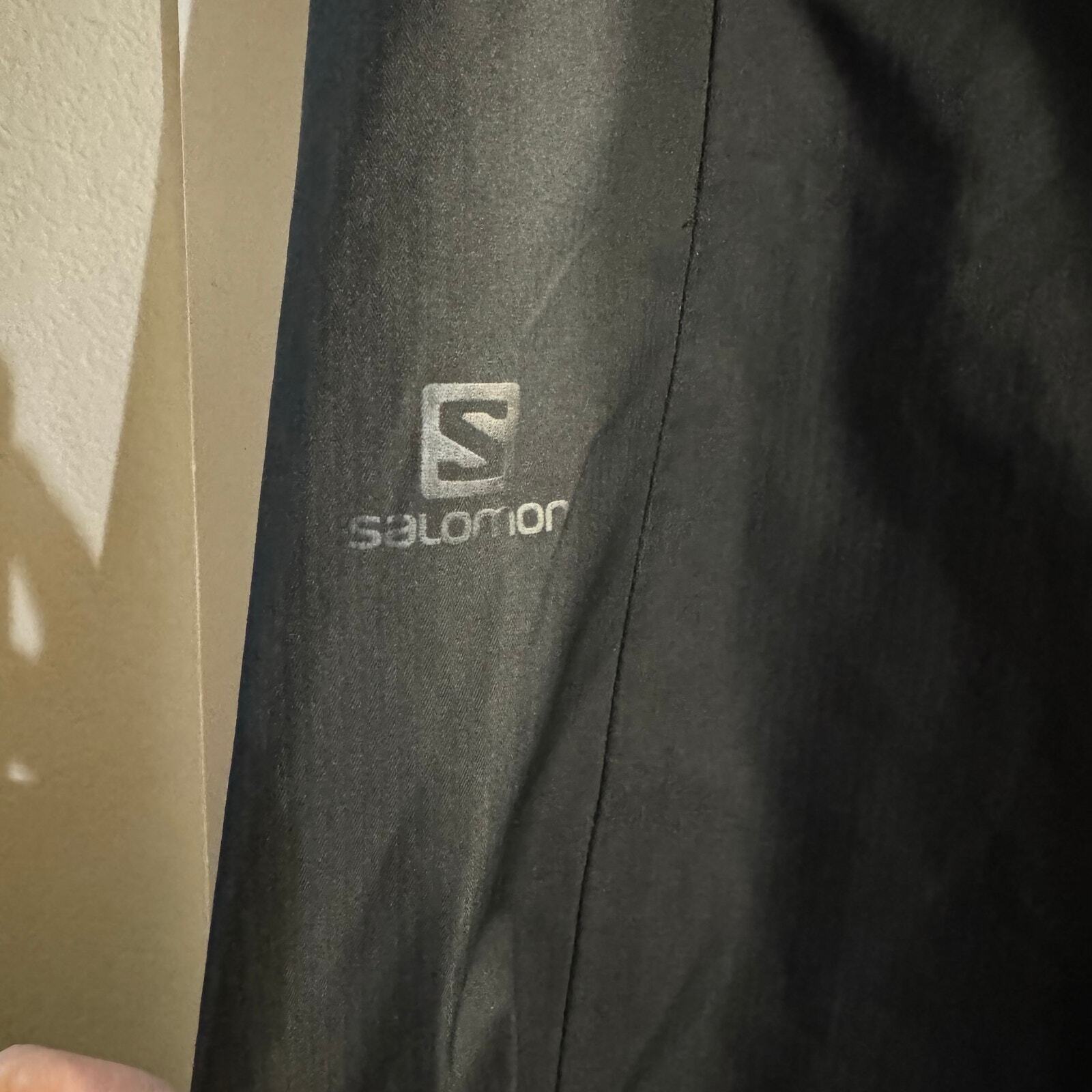 Pantaloni da sci Salomon Advanced Skin Dry Snow taglia media donna neri abbigliamento attivo