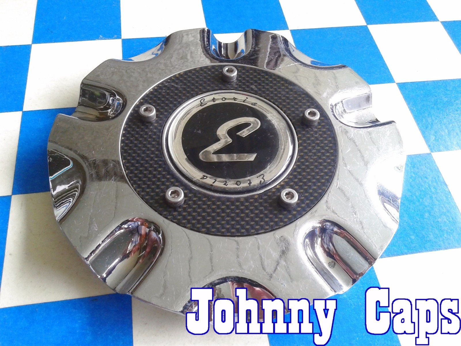 ETORIA Wheels [36] Chrome Center Caps # COP85C Custom Wheel Center Cap (1)