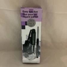 Clinique Easy Eye Duo 2 Pc Set, High Impact Mascara + Quickliner Intense Black