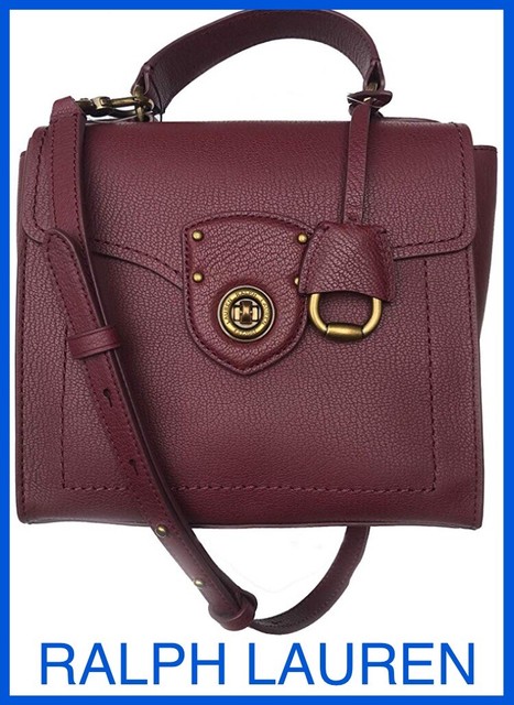 lauren ralph lauren millbrook medium satchel
