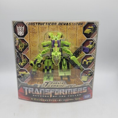 Transformers Takara Rotf Legends Ez Devastator Misp US Rare pkg dmg
