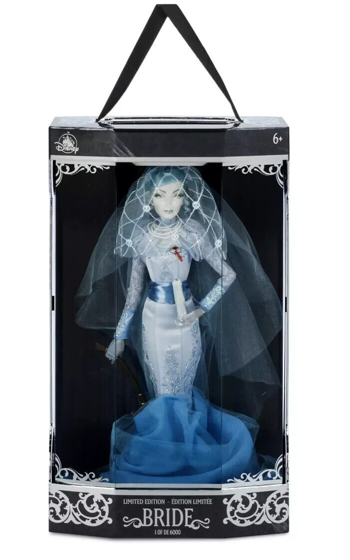 Poupée Haunted Mansion Disney certifiée pour éviter les contrefaçons de collection