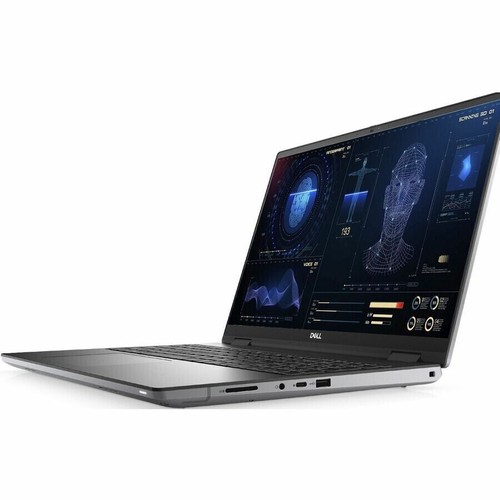Dell 210V1 Precision 7680 16" Intel i7 32GB 512GB 1920x1200 NVIDIA RTX 3500 W11P - Picture 2 of 8