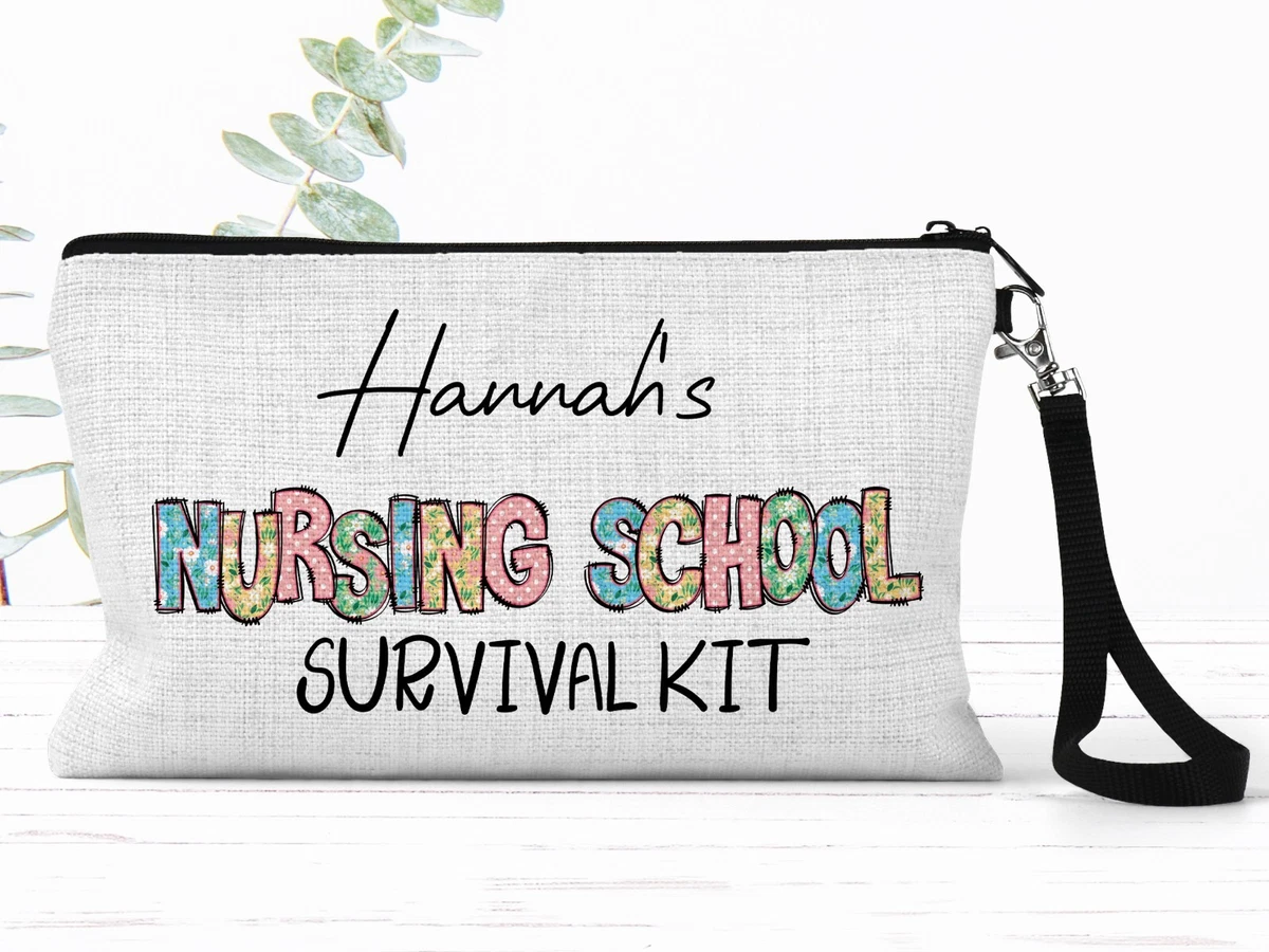 Nursing School Survival Kit Bag Nursing Student Gifts Nurse Students Pencil  Bag