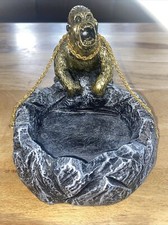 Ashtray  Gorilla King Kong Theme Resin Ashtray Smokers Gift