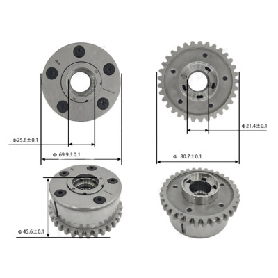 2×Camshaft Phaser For Chrysler For Dodge Ram For Jeep 2×Camshaft Phaser For Chrysler For Dodge Ram For Jeep