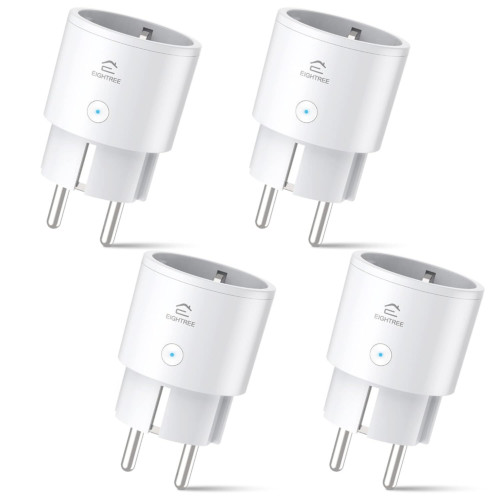 Prese Smart Eightree WiFi con Monitoraggio Consumi: Sicurezza 16A