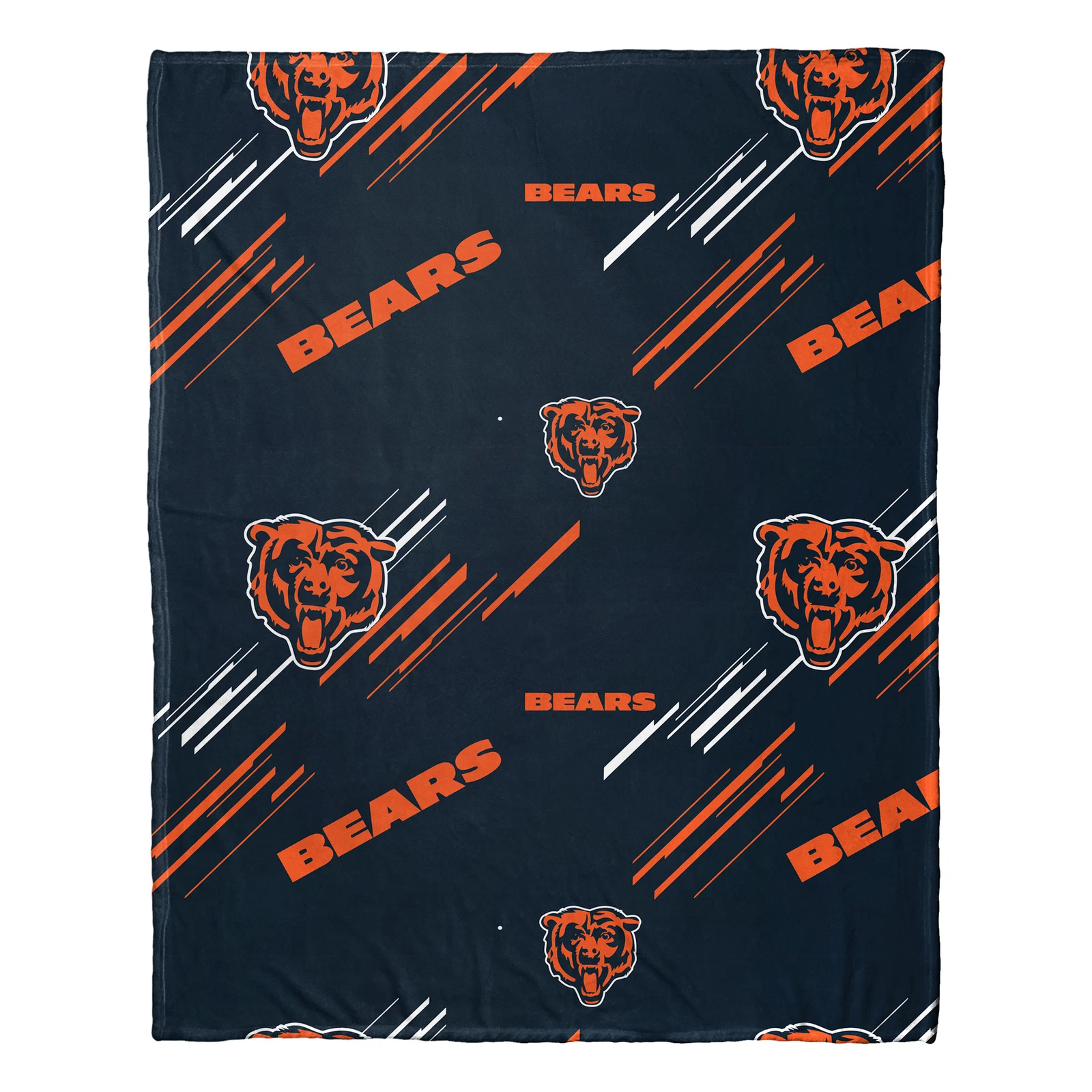 football Chicago Slashed Pillow and Throw Blanket Set, Christmas Gift