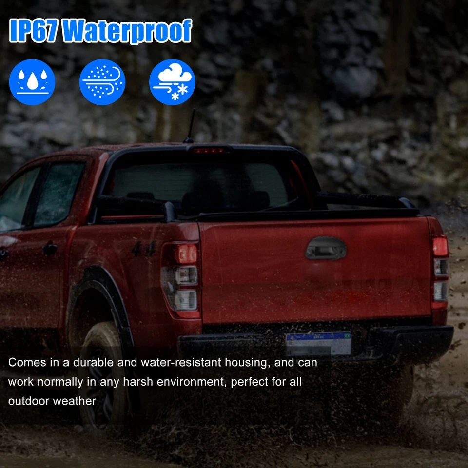 Tailgate Handle Rear View Backup Camera For 1997-2007 Ford F150/F250/F350/F450 - Изображение 4 из 4