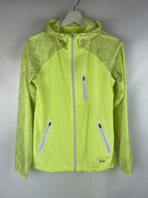 Under Armer Women s Athletic Sports Windbreaker Jacket , Lightweight, 01 Size S