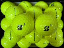 24 PEARL  A GRADE YELLOW BRIDGESTONE E6 202324 MODEL LAKE GOLF BALLS