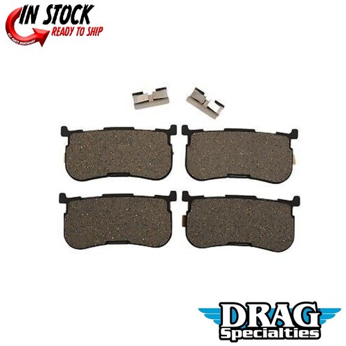 Drag Specialties Rear Semi-Metallic Brake Pads For Sportster 2014-2022 | 2-Pack 1721-1915